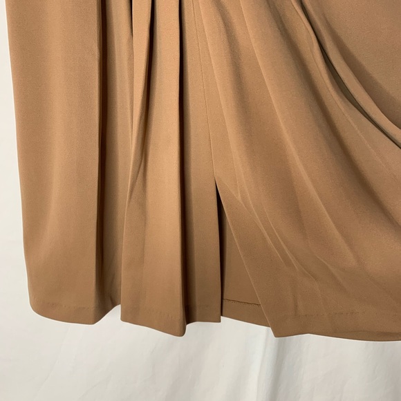 vintage 70’s So-En Jostawear midi skirt, small front slit, back zipper - Picture 5 of 10